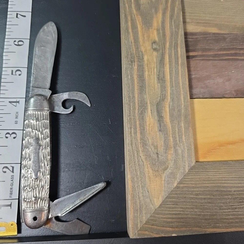 Vintage Imperial Kamp King Camping Folding Knife MISSING D‎ RING